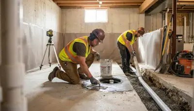 Basement waterproofing services for Providence, RI homes facing wet winters and spring thaw pressure