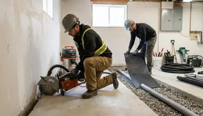 Basement waterproofing service for Providence, RI homes with wet basements and foundation water damage