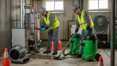 Burst pipe cleanup service for homes in Providence, RI after water damage