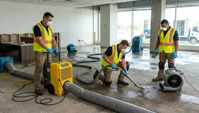 Commercial water damage restoration services in Providence, RI for fast business flood cleanup and drying