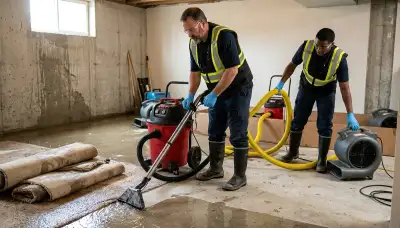 Emergency water removal service for residential water damage in Providence, RI