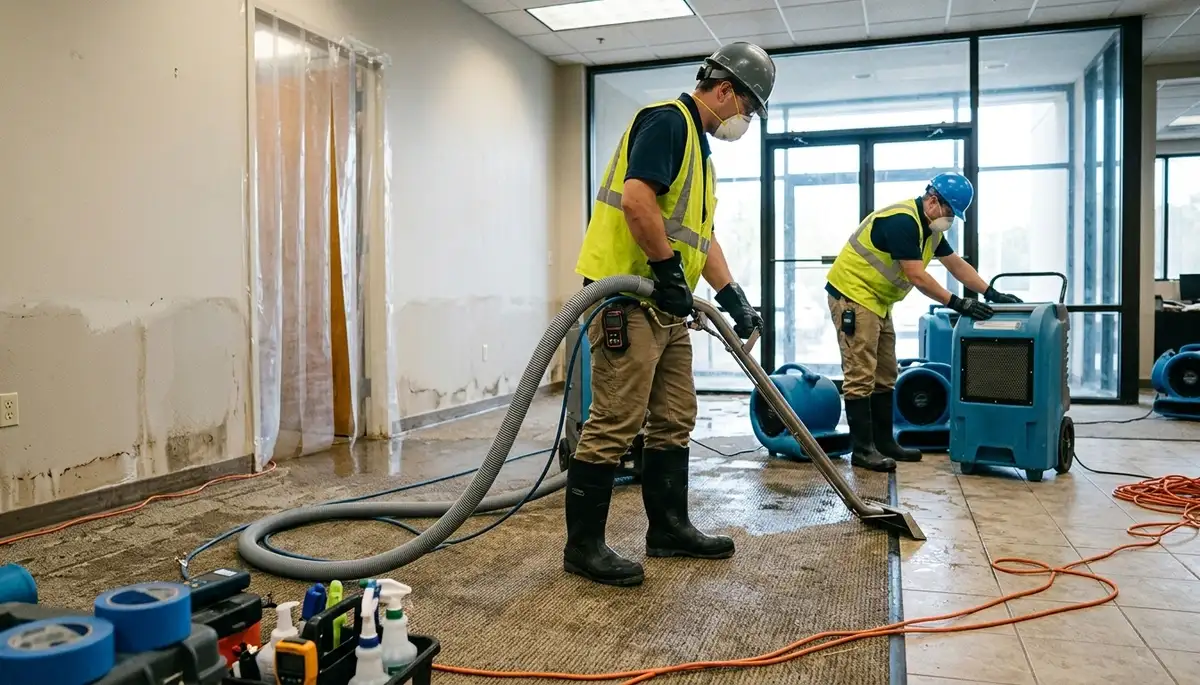 Emergency water removal service for flood-damaged homes in Providence, RI