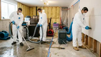 Flood damage cleanup service for homes in Providence, RI