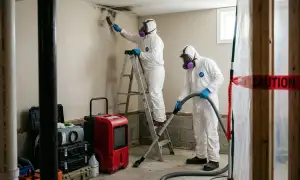 Mold removal service for Providence, RI homes addressing moisture damage