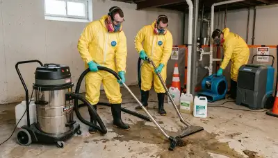 Sewage cleanup and water damage restoration service for Providence, RI homes