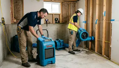 Structural drying service for Providence, RI homes after water damage