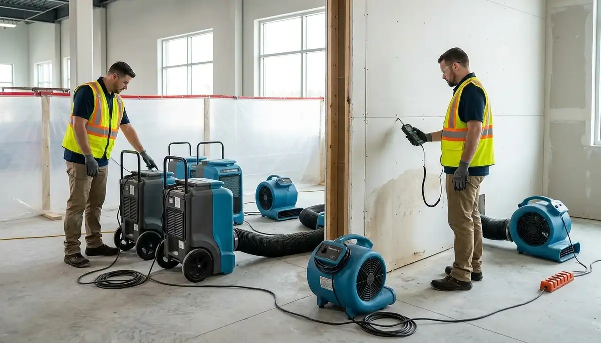 Structural drying service for Providence, RI homes after water damage