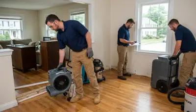 Water damage restoration services in Providence, RI