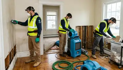 Water damage restoration services in Providence, RI and surrounding areas
