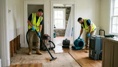 Water damage restoration services in Providence, RI by local water damage professionals