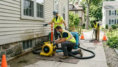 Water damage restoration services in Providence, RI