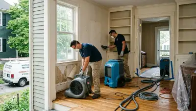 Water damage restoration services in Providence, RI
