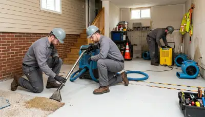 Water damage restoration services in Providence, RI