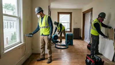 Water damage restoration services in Providence, RI
