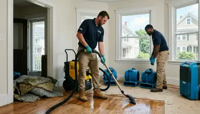 Water damage restoration services in Providence, RI