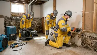 Water damage restoration services in Providence, RI
