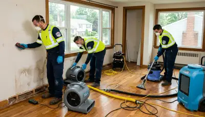 Water damage restoration services in Providence, RI by local water damage specialists