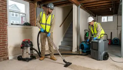 Water damage restoration services in Providence, RI