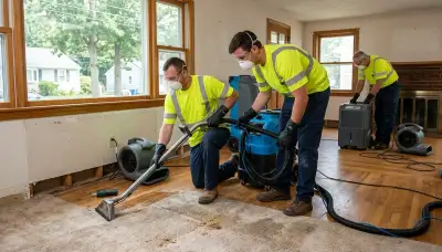 Water damage restoration services in Providence, RI