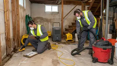 Water damage restoration services in Providence, Rhode Island