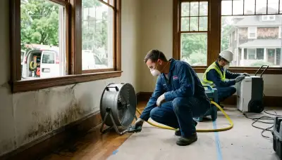 Water damage restoration services in Providence, RI