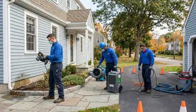Water damage restoration services in Providence, RI by local water damage specialists
