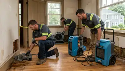 Water damage restoration services in Providence, RI