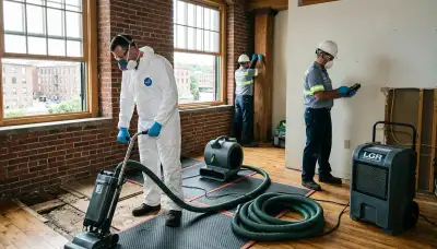 Water damage restoration services in Providence, RI